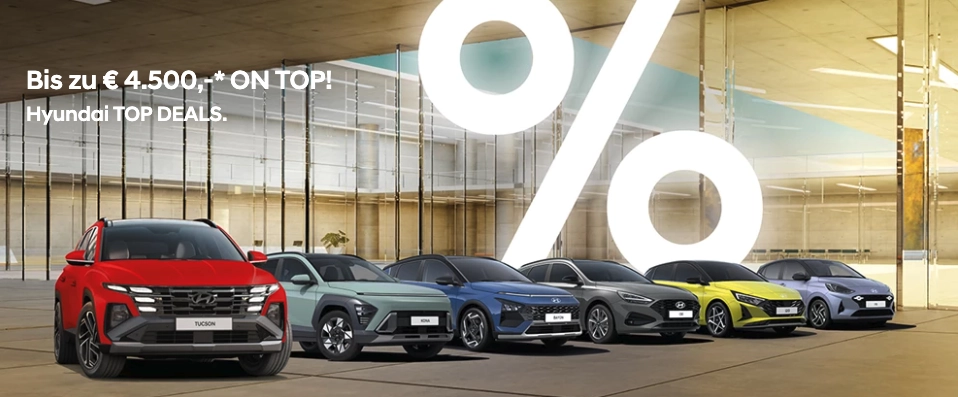 TOP DEALS bei Hyundai