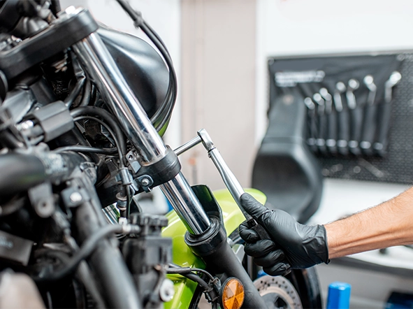 Motorrad Reparatur